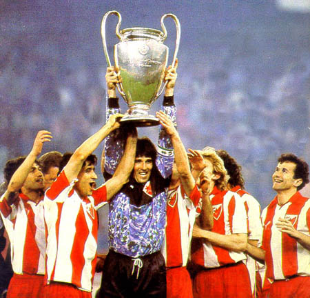 Stevan Stojanovic golman Crvene Zvezde Stevan Stojanovic golman Crvene Zvezde
