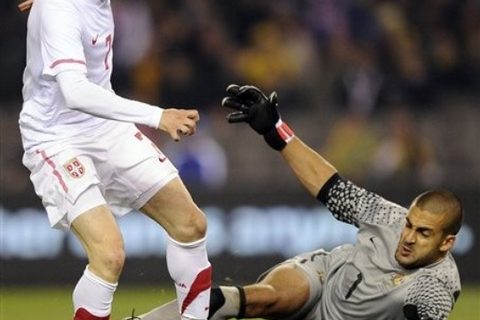 Australia Serbia Soccer
