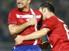 Branislav Ivanovic i Dejan Stankovic slave gol protiv Kameruna