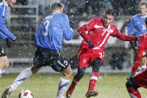 Estonia Serbia Euro 2012 Soccer