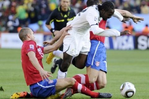 Nemanja Vidic, Srbija-Gana