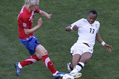 Milos Krasic, Srbija-Gana