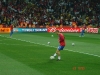 Nemanja Vidic se igra sa loptom pred pocetka utakmice Srbija-Australija