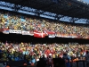 Srpski navijaci na tribinama tokom Svetskog Prvenstva u Juznoj Africic, Pretorija, mec Srbija-Gana