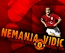 Nemanja Vidic, Manchester United, wallpaper, pozadina, poster za desktop 1280x1024