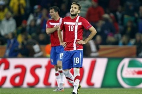 South Africa Soccer WCup Australia Serbia