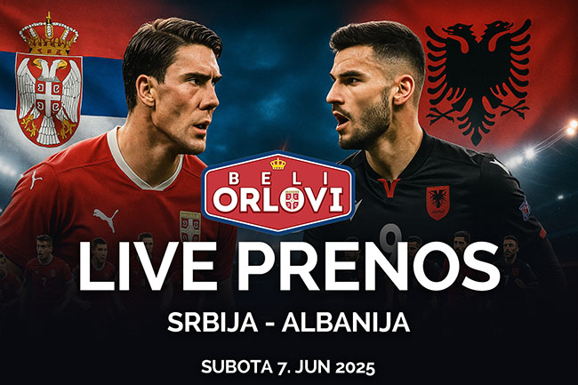 Srbija - Albanija Live Prenos Fudbal